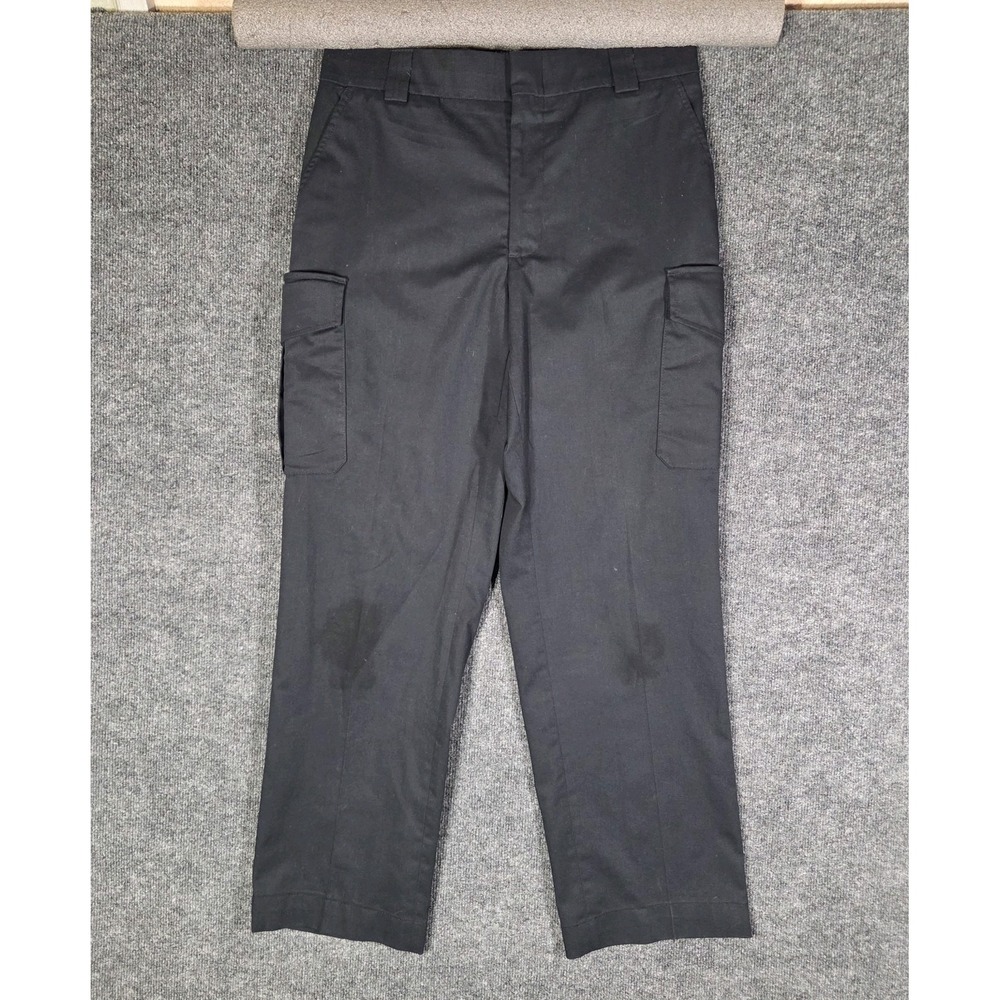 Blauer Cargo Duty Pants Mens 34R Black Tactical Uniform Work Utility Police USA